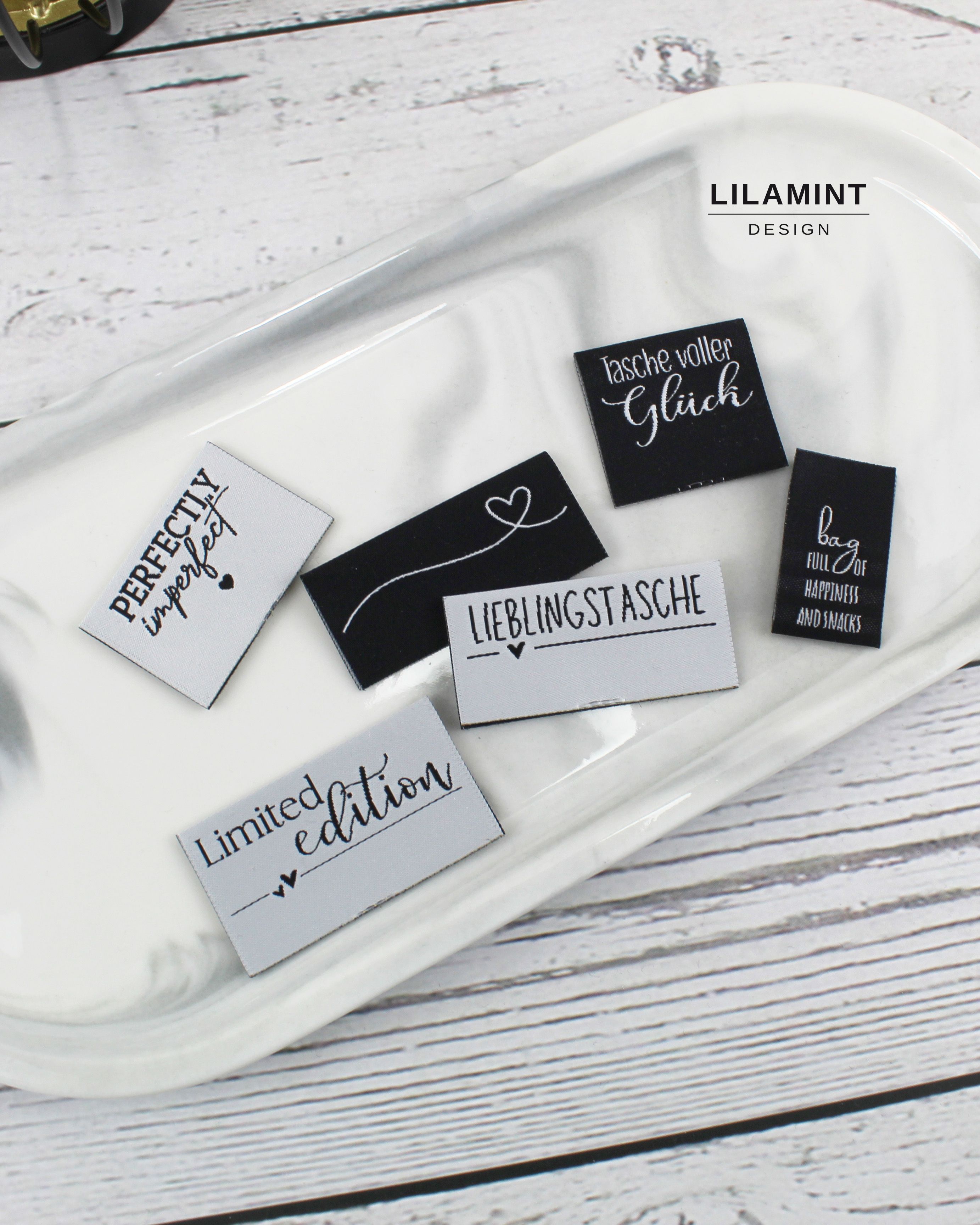 Neu im Shop bei LilaMint Design - Weblabels