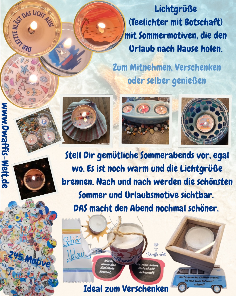 Urlaubsfeeling für zu Hause oder zum Mitnehmen