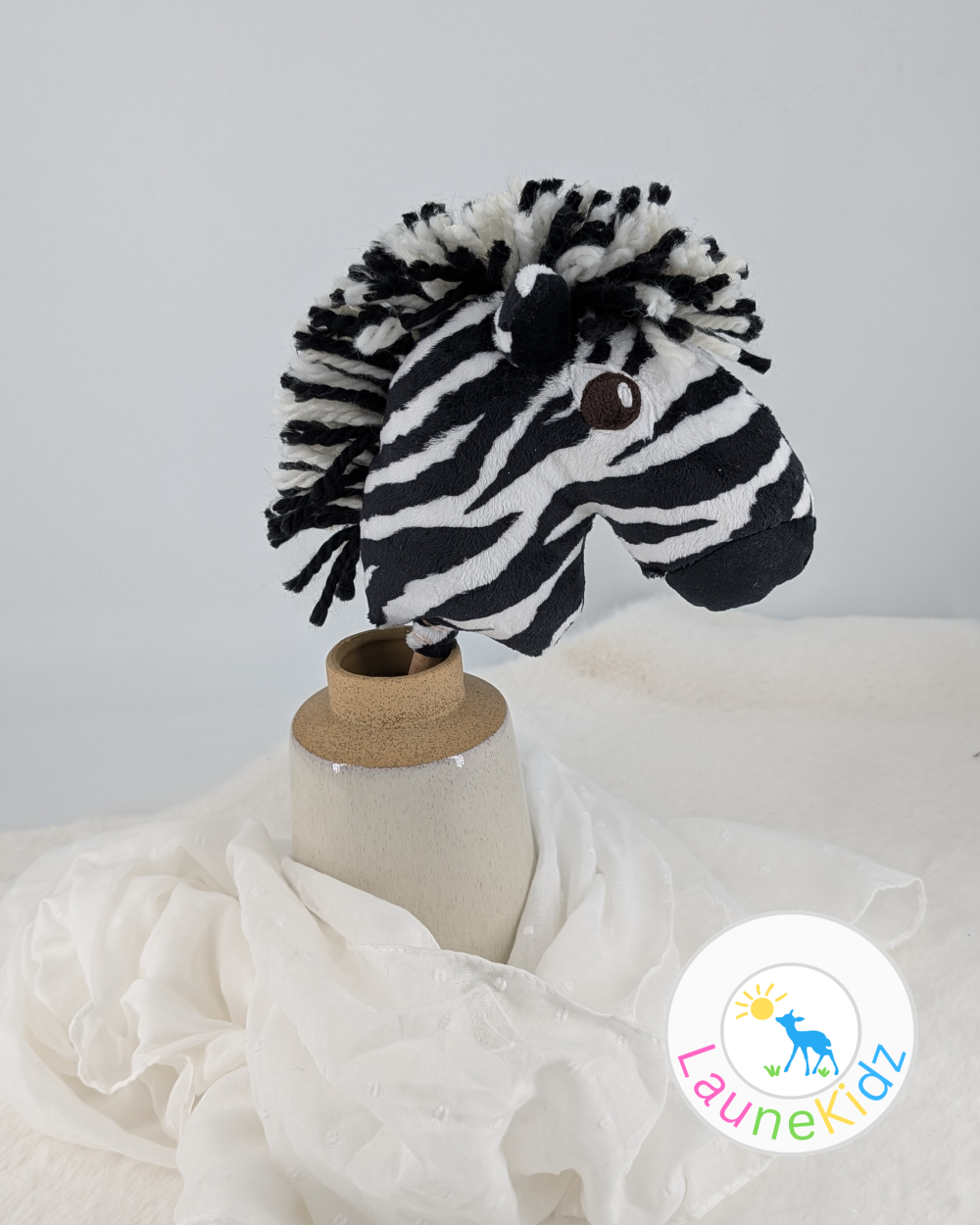 Vom Wunsch zur Wirklichkeit: Unser selbstgenähtes Zebra-Steckenpferd