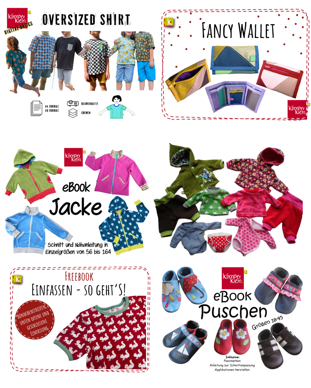 Mit meinen Schnittmustern kannst du praktische und funktionale Kleidung für Babys und Kinder mit viel Raum für deine Kreativität nähen. Meinen Fokus lege ich dabei vor allem auf die Passform, aber auch auf eine saubere und zweckmäßige Verarbeitung, für die du weder große Vorkenntnisse noch spezielle Hilfsmittel benötigst. Anfänger sind sehr willkommen!