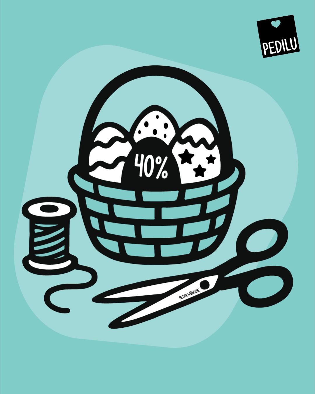 Sichere dir bis Ostersonntag bei Snaply einen exklusiven Rabatt auf alle E-Books von pedilu! Perfekt, wenn du neue Nähideen suchst. Übrigens, alle Schnittmuster von pedilu sind nun dort verfügbar. Spare jetzt bis zu 40% und werde kreativ! 🪺🐇😊