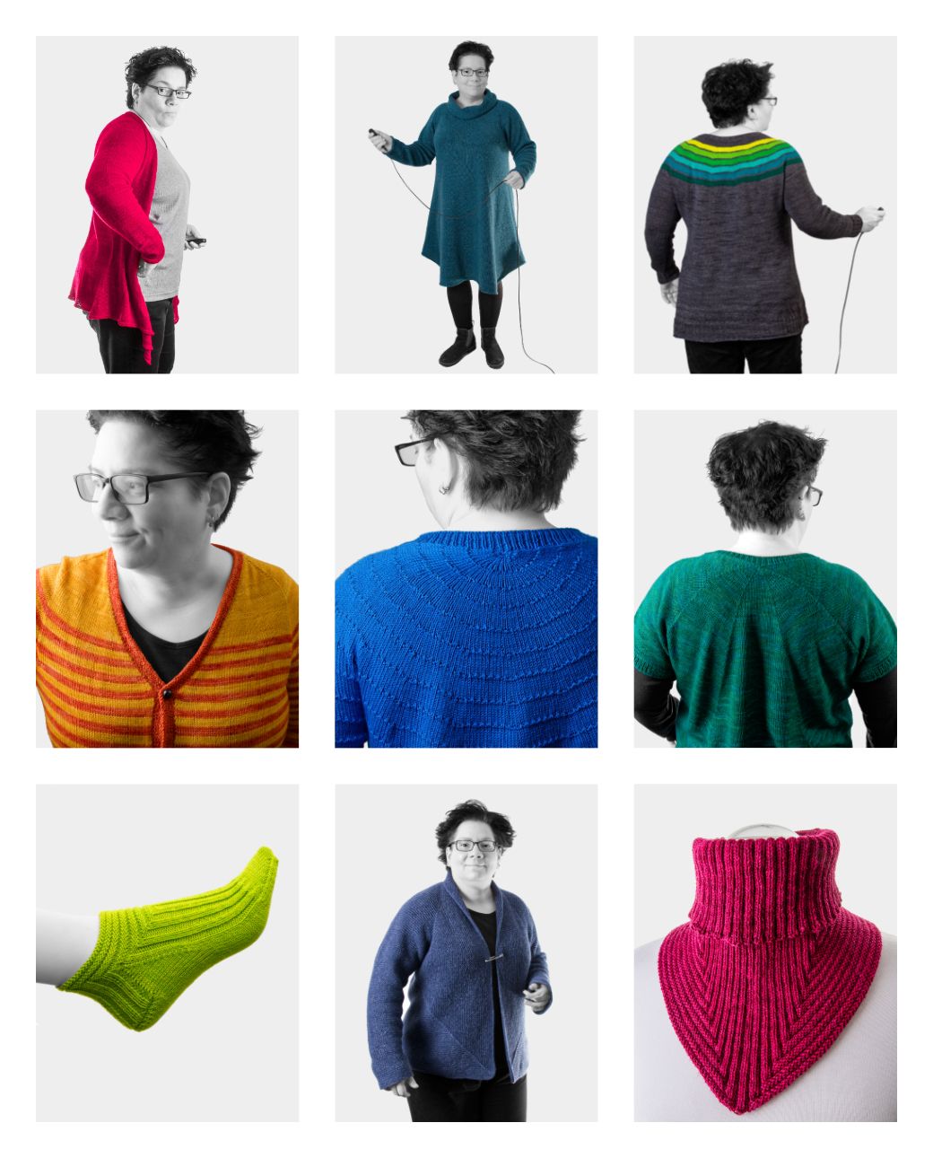 Ich schreibe Strickanleitungen, die mit jeder Maschenprobe funktionieren. Du nimmst ein Garn deiner Wahl und folgst der Anleitung. <br />
Bei der Kategorie "MAXIMALE FREIHEIT" machst du eine Maschenprobe mit dem von dir gewählten Garn und strickst das Oberteil nach deinen Maßen. <br />
Bei der Kategorie "SUPER MAXIMALE FREIHEIT" brauchst du noch nicht mal eine Maschenprobe.