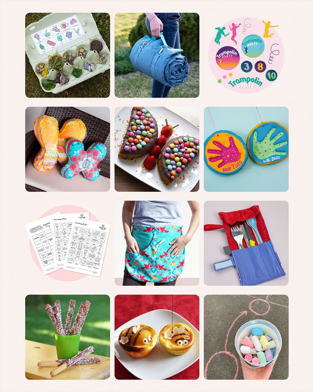 Die erste Ferienwoche neigt sich dem Ende und ein sonniges Osterfest steht vor der Tür. Zeit für ein paar Spiel-, Back- und Nähideen für den Garten und die Natur. Bis zum Ende der Osterferien gibt es 25% Rabatt in der Themenwelt "Garten & Natur".