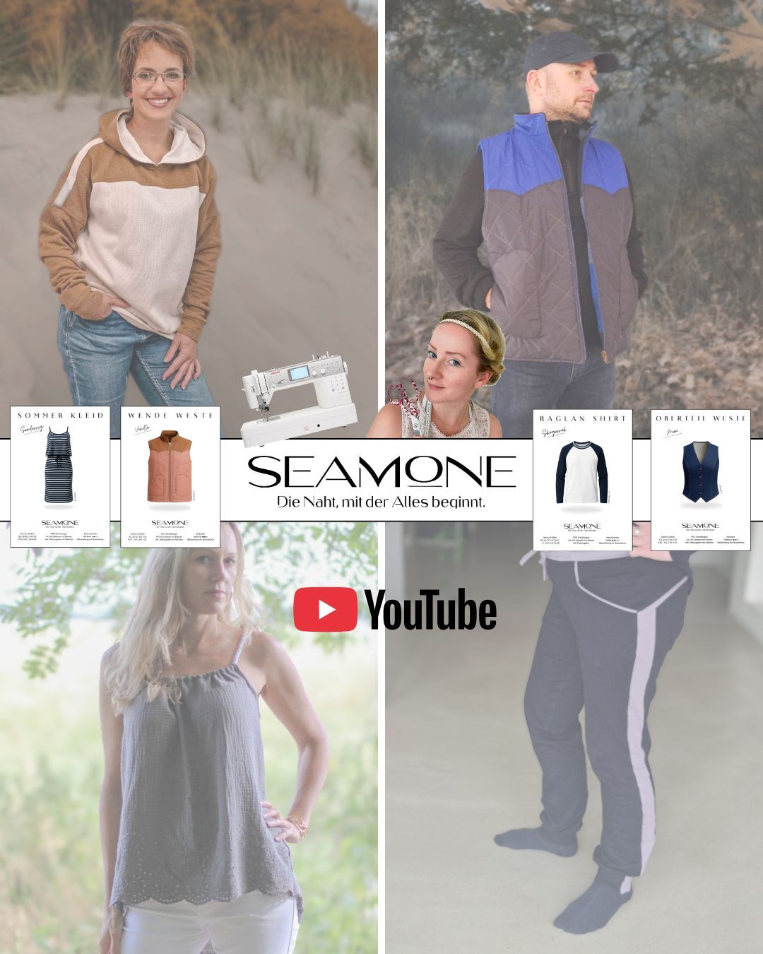 Hej Hej,<br />
<br />
ich bin Simo, Textil- und Bekleidungstechnikerin und Designerin hinter SeamOne.<br />
<br />
Ich entwerfe moderne, digitale Schnittmuster für Damen, Herren und Kinder, die klar im Design, technisch präzise und mit Fokus auf Nachhaltigkeit sind. Meine Schnitte verbinden skandinavisch inspirierte Ästhetik mit durchdachter Konstruktion und bieten dir die Grundlage für hochwertige, zeitlose Kleidung.<br />
<br />
Bei SeamOne erhältst du professionell entwickelte Schnittmuster mit einblendbaren Größenebenen, Nahtlinien und Nahtzugaben sowie Formaten für A4, A0 und Beamer. Ergänzt werden sie durch verständliche, visuelle Anleitungen und Videos, die dich sicher durch den Nähprozess begleiten.<br />
<br />
Meine Designs richten sich an alle, die bewusst nähen, Wert auf Qualität legen und Mode selbst gestalten möchten, ruhig, klar und mit Haltung.