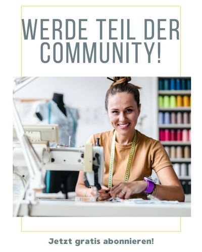 Hot News in der Nähwelt: Ab Ende Oktober startet ein neues GRATIS Online-Nähmagazin, welches dich und die Nähcommunity in den Fokus rückt! Jetzt eintragen und gratis dein neues Lieblingsmagazin in die Inbox erhalten!
