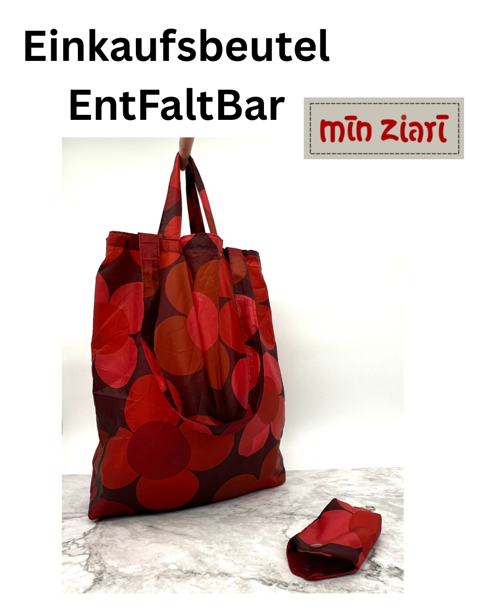 👜 EntFaltBar – der clevere Einkaufsbeutel zum Selbernähen!Klein in der Handtasche, groß beim Einkaufen: Das neue Schnittmuster EntFaltBar überrascht mit einem raffinierten Boden, der sich beim Befüllen entfaltet. 30% Einführungsrabatt bis 05.07.25
