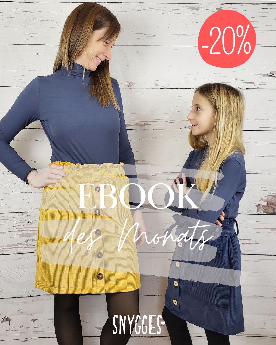 TILDA – dein wandelbarer Lieblingsrock für Damen & Kinder!Ob Mini oder Midi, klassisch oder Paperbag, von lässig bis elegant. Wähle aus verschiedenen Taschen, optionaler Knopfleiste und passendem Gürtel. Noch den ganzen Oktober mit 20 % Rabatt!