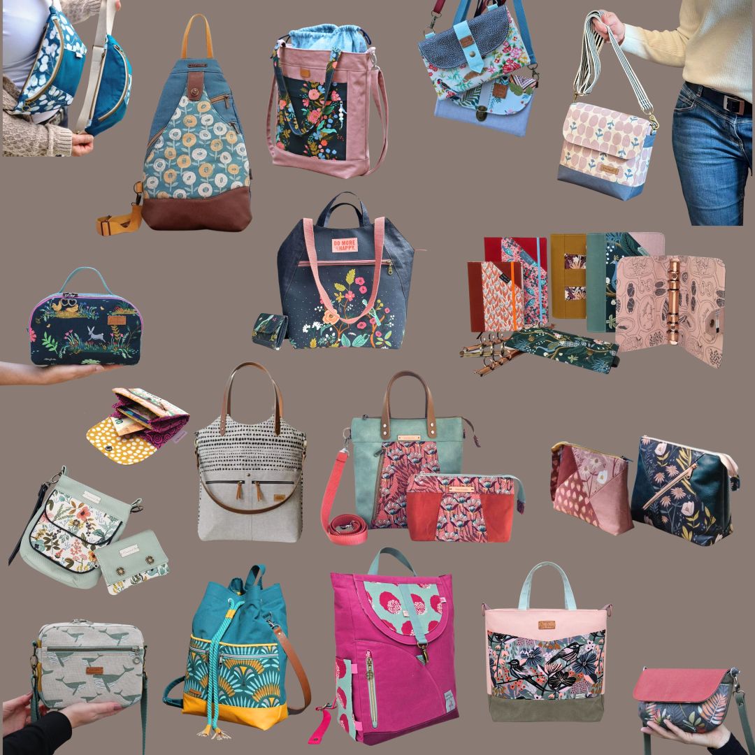 Bei Unikati findest Du Schnittmuster rund um Taschen und Accessoires.  Unsere Taschen sind mal geradlinig und mal verspielt aber immer gut durchdacht.  <br />
<br />
Jede Anleitung ist ausführlich bebildert und jeder Schritt wird einzeln beschrieben, so dass sich auch Taschen-Nähanfänger herantrauen können.<br />
Mein Leitspruch: Geht nicht, gibt’s nicht. Einfach anfangen und mit ein bisschen Übung geht alles.<br />