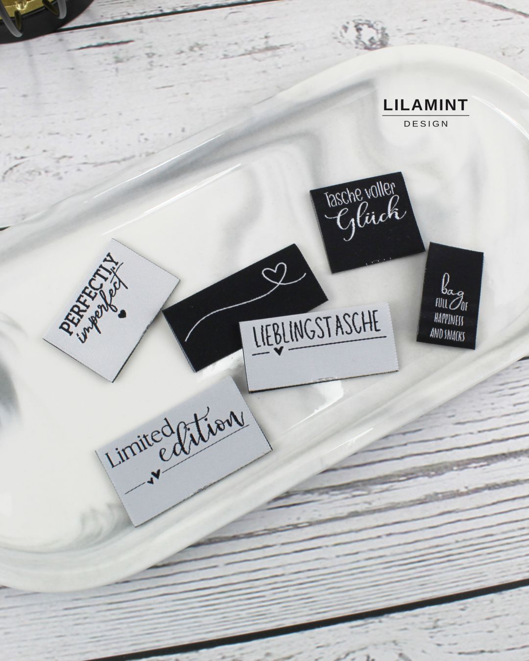Neu im Shop bei LilaMint Design - Weblabels