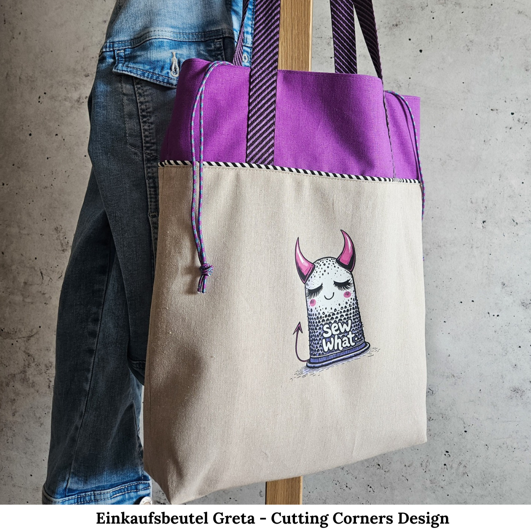 Greta ist dein neuer Lieblingsbegleiter für den Markt, beim Shoppen oder im Alltag. Ob als praktische Einkaufstasche, lässige Markttasche oder stilvoller Shopper – Greta ist immer mit dabei!