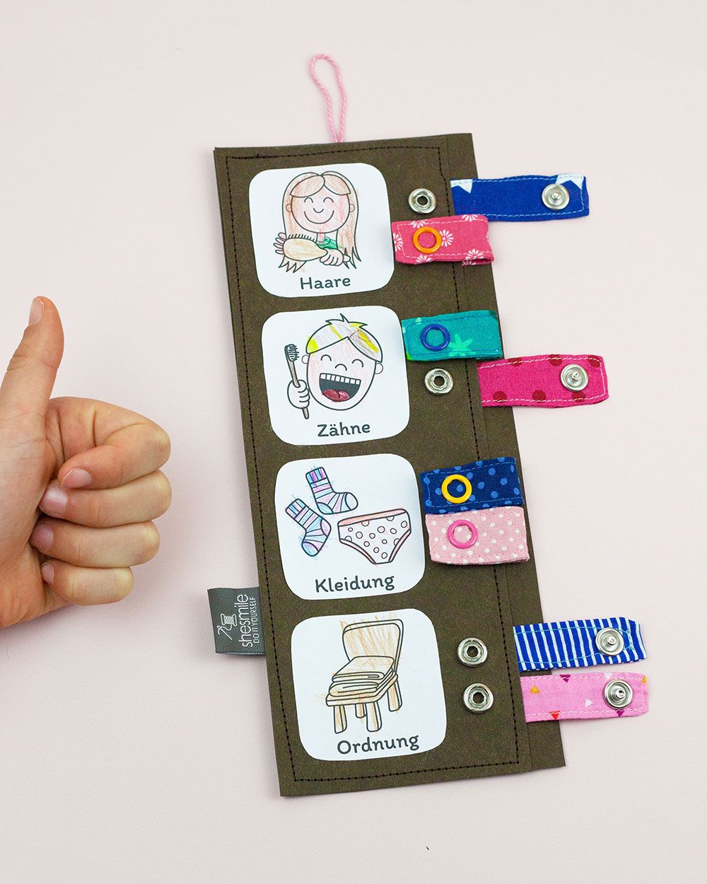 Kinderleichte Routine (Schnittmuster und Nähanleitung von shesmile)