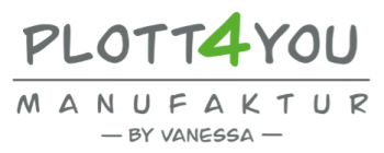 Warum solltest Du Deine Plotterdateien oder Laserdateien nicht einfach irgendwo kaufen – oder Dir eine KI-Datei aus dem Netz ziehen?<br />
<br />
Weil Kreativität mehr ist als nur ein hübsches Design.<br />
Bei mir bekommst Du keine seelenlosen, automatisch generierten Dateien. Bei mir steckt echte Leidenschaft, Erfahrung und ganz viel Herz in jeder einzelnen Datei. Ich weiß, wie sich gute Schnitte anfühlen müssen. Ich weiß, was beim Plotten wichtig ist – und was eben nicht funktioniert, auch wenn’s auf den ersten Blick schön aussieht.<br />
<br />
KI kann Dir vielleicht ein schickes Bild ausspucken – aber keine durchdachte Plotterdatei, die auch wirklich sauber läuft. Keine Variante für Anfänger und Fortgeschrittene. Keine Rücksicht auf Materialien, Einstellungen oder praktische Umsetzung. Und ganz sicher keine liebevolle Nachricht, wenn mal was nicht klappt.<br />
<br />
Bei mir bekommst Du mehr als nur eine Datei – Du bekommst jemanden, der für Dich da ist. Ich lasse Dich nicht allein, ich helfe, beantworte Fragen und bin mit Rat und Tat an Deiner Seite. Du bist bei mir nicht nur irgendein Kauf – Du bist Teil meiner kleinen kreativen Community. Und ich feier jedes einzelne Projekt, das mit meinen Dateien entsteht.<br />
<br />
Wenn Du also mehr willst als einfach nur eine Datei – wenn Du Persönlichkeit, Herzblut, Erfahrung und echte Unterstützung suchst – dann bist Du bei mir genau richtig.