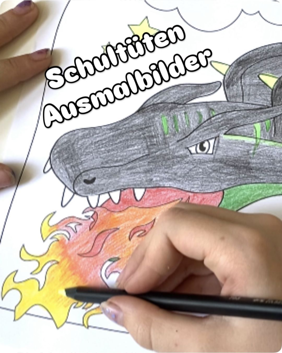 Für meine tierischen Schultüten-Schnittmuster findest du am blog lustige Ausmalbilder, die du oder dein Kind zur Ideenfindung in Bezug auf Farbe und Muster bemalen oder bekleben könnt. Viel Spaß damit!