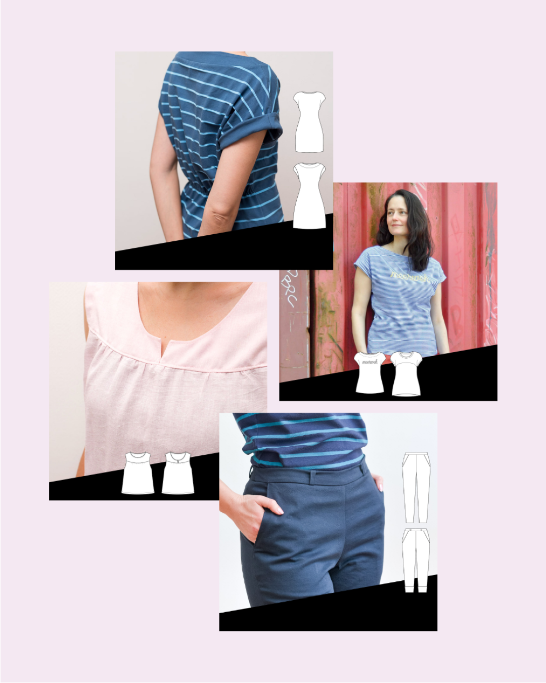 Jedes selbstgenähte Kleidungsstück ist etwas Besonderes – und mit den richtigen Schnittmustern macht das Nähen gleich noch mehr Spaß! Meine Schnitte sind so gestaltet, dass sie sich leicht anpassen lassen, bequem sitzen und trotzdem das gewisse Etwas haben.<br />
<br />
Besonders beliebt sind vielseitige Designs wie das LaMarina Shirt oder das LaBreton Dress, die sich immer wieder neu kombinieren und variieren lassen. Doch mein Sortiment umfasst nicht nur Damenschnitte – auch Kinderschnitte, Taschen und Plotterdateien gehören dazu und bieten jede Menge kreativen Spielraum.<br />
<br />
Übrigens: Fast alle meine Schnitte enthalten eine Beamerdatei, A0-Format und praktische Ebenen, damit du komfortabel und ohne Papierchaos loslegen kannst.<br />
<br />
Entdecke die Welt von pedilu und kreiere deine ganz eigene Lieblingsgarderobe – Stück für Stück!