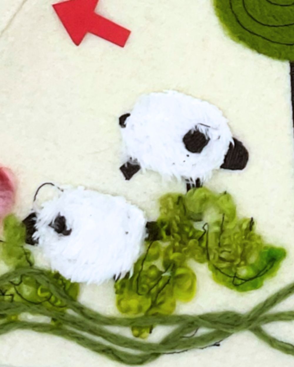 Applikationen für den Kindermantel Jensine nähen – Schritt für Schritt