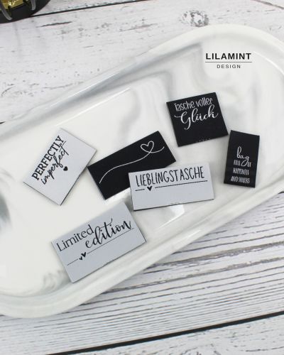 Neu im Shop bei LilaMint Design - Weblabels