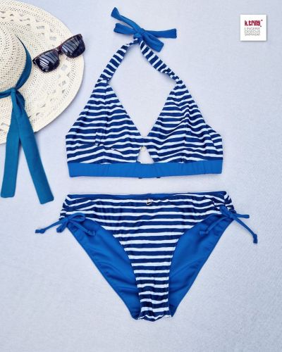 Bikini-Schnittmuster mit zwei Slipvarianten (Gr. 32–58) und Oberteil in UB 65–115, Cup A–E(F/G). Inkl. A4, A1, Beamerdatei und Anleitung. Perfekt für geübte Anfängerinnen. Videokurs separat erhältlich. Take it #EasyKini